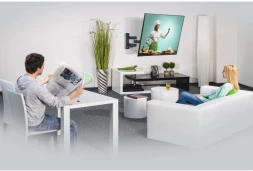 Кронштейн для телевизора Hama 00220824 черный 32&amp;quot;-65&amp;quot; макс.25кг настенный поворот и наклон