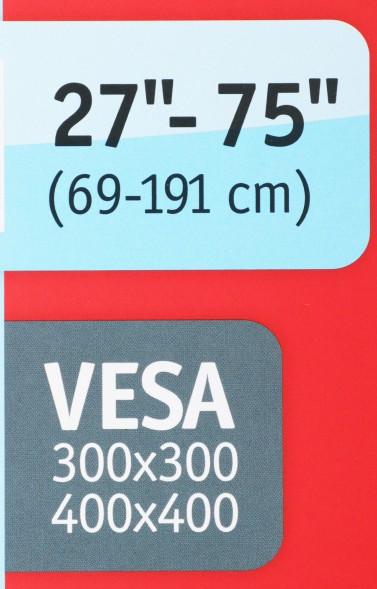 Кронштейн для телевизора Holder LCDS-5070 металлик 37&amp;quot;-55&amp;quot; макс.45кг настенный фиксированный