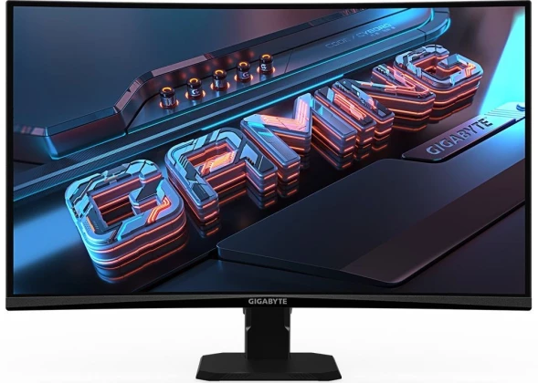 Монитор Gigabyte 27&amp;quot; GS27FC черный VA LED 16:9 HDMI полуматовая 3000:1 250cd 178гр/178гр 1920x1080 180Hz FreeSync Premium DP FHD 4.53кг