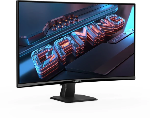 Монитор Gigabyte 27&amp;quot; GS27FC черный VA LED 16:9 HDMI полуматовая 3000:1 250cd 178гр/178гр 1920x1080 180Hz FreeSync Premium DP FHD 4.53кг