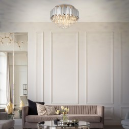 Люстра Hiper Grace H162-2 потолоч. серебристый