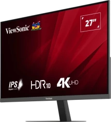 Монитор ViewSonic 27&amp;quot; VA2708-4K-HD черный IPS LED 16:9 HDMI матовая 250cd 178гр/178гр 3840x2160 60Hz DP 4K 4.1кг