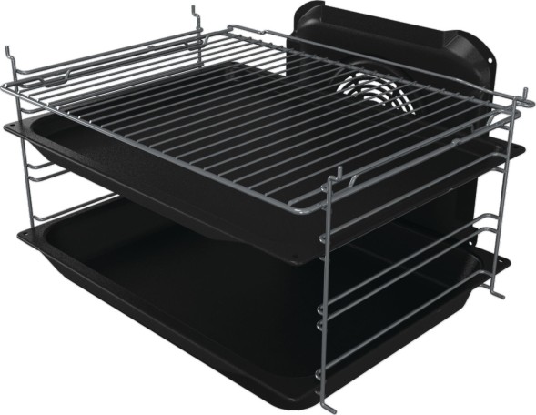 Плита Электрическая Gorenje GECS6B71CLB черный стеклокерамика (без крышки)