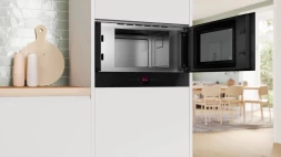 Микроволновая печь Bosch BFR9221B1 21л. 900Вт черный (встраиваемая)