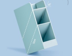 Подставка Deli 8940Green для письменных принадлежностей 60x91x152мм зеленый