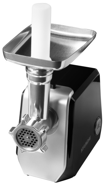 Мясорубка Hyundai HY-MG4422 1200Вт черный/серебристый