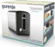 Тостер Gorenje T1100CLBK 860Вт черный