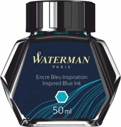 Флакон с чернилами Waterman (S0110810) Inspired Blue чернила 50мл для ручек перьевых