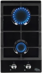 Газовая варочная поверхность Oasis P-MEBD черный