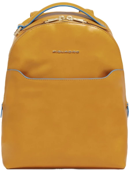 Рюкзак женский Piquadro Blue Square CA6677B2/G горчичный натур.кожа