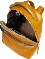 Рюкзак женский Piquadro Blue Square CA6677B2/G горчичный натур.кожа