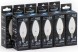 Лампа светодиодная Gauss Black 6.5Вт цок.:E14 свеча 220B 4100K св.свеч.бел.нейт. C37 (упак.:10шт) (103101207)