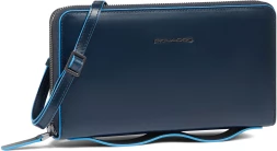 Клатч мужской Piquadro Blue Square AC6732B2R/BLU2 синий натур.кожа