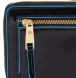 Кошелек женский Piquadro Blue Square PD1354B2R/N черный натур.кожа