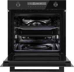 Духовой шкаф Электрический Weissgauff EOM 751 PDB Black Edition черный