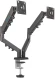Кронштейн для мониторов Kromax OFFICE-14 черный 15&amp;quot;-32&amp;quot; макс.20кг настольный поворот и наклон