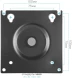 Кронштейн для мониторов Kromax OFFICE-14 черный 15&amp;quot;-32&amp;quot; макс.20кг настольный поворот и наклон