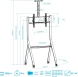 Стойка для телевизора Kromax Omega-14 черный 32&amp;quot;-90&amp;quot; макс.95кг напольный наклон