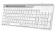 Клавиатура A4Tech Fstyler FK25 белый/серый USB slim