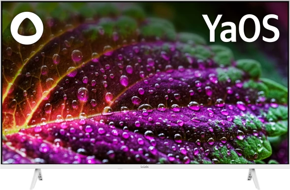 Телевизор LED BBK 43&amp;quot; 43LEX-7247/FTS2C (W) Яндекс.ТВ белый FULL HD 60Hz DVB-T2 DVB-C DVB-S2 USB WiFi Smart TV (RUS)