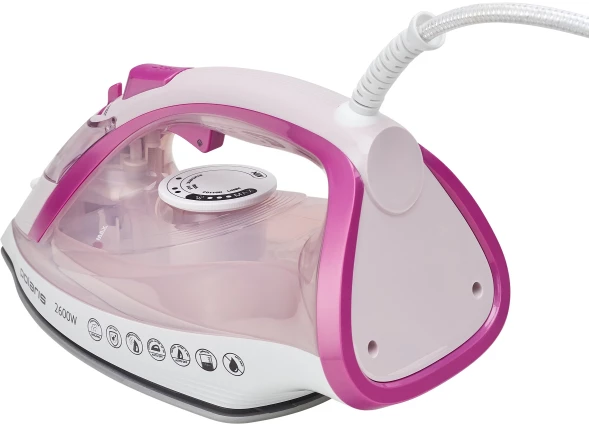 Утюг Polaris PIR 2668AK 2600Вт белый/розовый