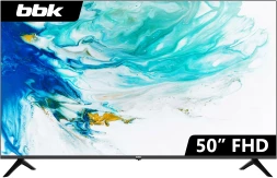 Телевизор LED BBK 50" 50LEM-1033/FTS2C (B) Frameless черный FULL HD 60Hz DVB-T2 DVB-C DVB-S2 USB (RUS)