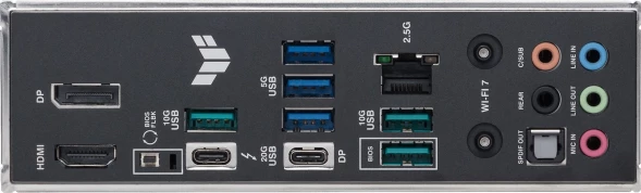 Материнская плата Asus TUF GAMING Z890-PLUS WIFI Soc-1851 Intel Z890 4xDDR5 ATX AC`97 8ch(7.1) 2.5Gg RAID+HDMI+DP