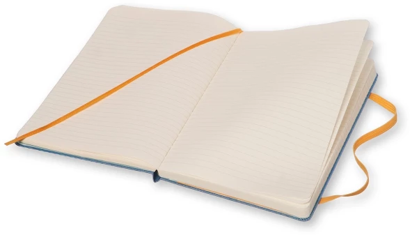 Блокнот Moleskine LIMITED EDITION I AM MILAN LEQP060IAMI Large 130х210мм 240стр. слоновая кость страницы линейка твердая обложка белый