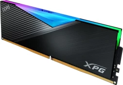 Память DDR5 2x16GB 7200MHz A-Data AX5U7200C3416G-DCLARBK XPG Lancer RGB RTL PC5-57600 CL34 DIMM 288-pin 1.4В kit dual rank с радиатором Ret