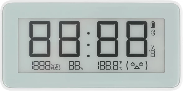 Датчик темпер./влажн. Xiaomi часы-термогигрометр (BHR5435GL) белый