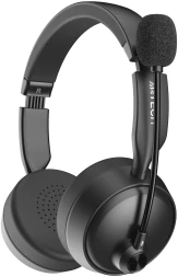 Наушники с микрофоном A4Tech BH230 черный мониторные BT оголовье (BH230 BLACK)