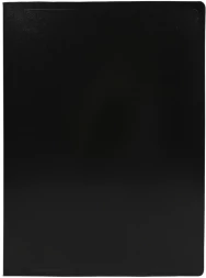 Папка на 4-х кольцах Silwerhof Eco A4 пластик 0.5мм черный