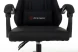 Кресло игровое Zombie Rudger черный с подголов. крестов. пластик