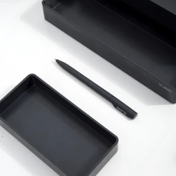 Ручка гелев. Deli Nusign (NS552GREY) серый d=0.5мм черн. черн. кор.карт. автом.