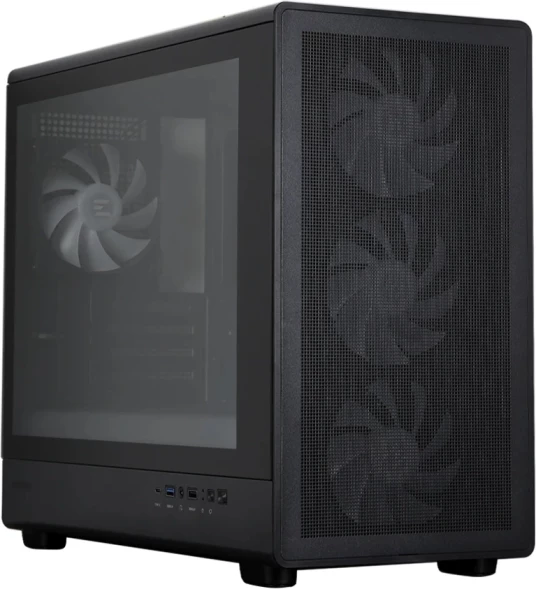 Корпус Zalman M5 черный без БП mATX 8x120mm 2x140mm 1xUSB2.0 1xUSB3.0 audio bott PSU
