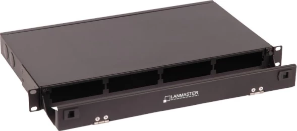 Коробка Lanmaster LAN-FOBM-4MCS-1U 19&amp;quot; 1U 4xMPO