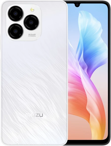 Смартфон Meizu M411H Note 21 256Gb 8Gb белый моноблок 3G 4G 2Sim 6.74&amp;quot; 720x1600 Android 14 50Mpix 802.11 a/b/g/n/ac GPS GSM900/1800 GSM1900 microSD
