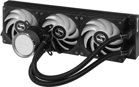 Система водяного охлаждения Lian-Li Galahad II Trinity 360 ARGB Soc-AM5/AM4/1200/1700/1851 черный30dB Al+Cu 280W Ret (G89.GA2T36B.00)