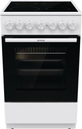 Плита Электрическая Gorenje GEC5B41WG белый стеклокерамика (без крышки)