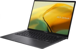 Ноутбук Asus Zenbook 14 UM3402YA-KP854 Ryzen 5 7430U 16Gb SSD512Gb AMD Radeon Graphics 14&amp;quot; IPS WQXGA (2560x1600) без ОС black WiFi BT Cam Bag (90NB0W95-M01KZ0)