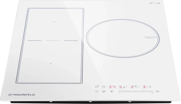 Индукционная варочная поверхность Maunfeld CVI453SBWH Inverter белый