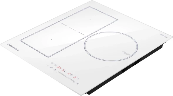 Индукционная варочная поверхность Maunfeld CVI453SBWH Inverter белый