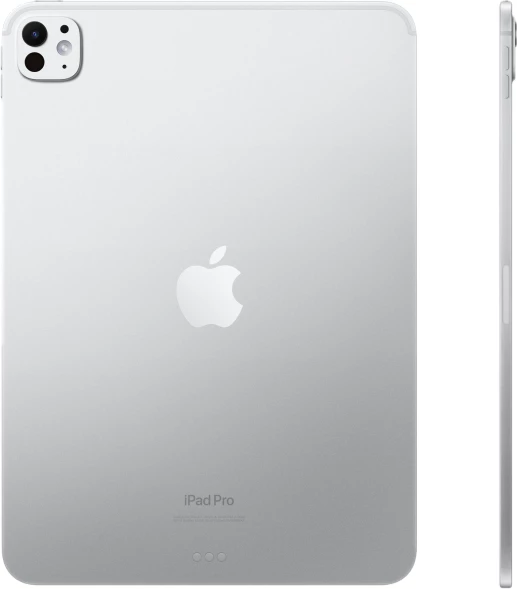 Планшет Apple iPad Pro 2024 A2836 M4 9C RAM8Gb ROM256Gb 11&amp;quot; OLED 2420x1668 iOS серебристый 12Mpix 12Mpix BT WiFi 10hr
