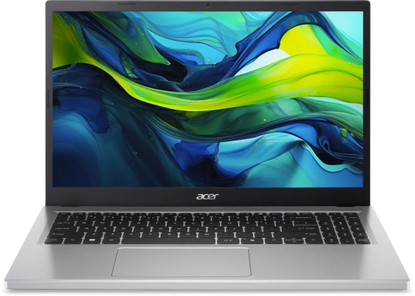 Ноутбук Acer Aspire Go AG15-32P-394D Core 3 N355 16Gb SSD512Gb Intel Graphics 15.6&amp;quot; TN FHD (1920x1080) без ОС silver WiFi BT Cam (NX.J8XCD.004)