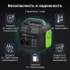 Электростанция портативная Cactus CS-PCS576 160000mAh 5A QC3.0 2xUSB черный