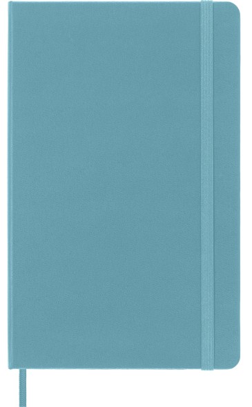 Блокнот Moleskine CLASSIC QP062B35 Large 130х210мм 240стр. нелинованный твердая обложка голубой