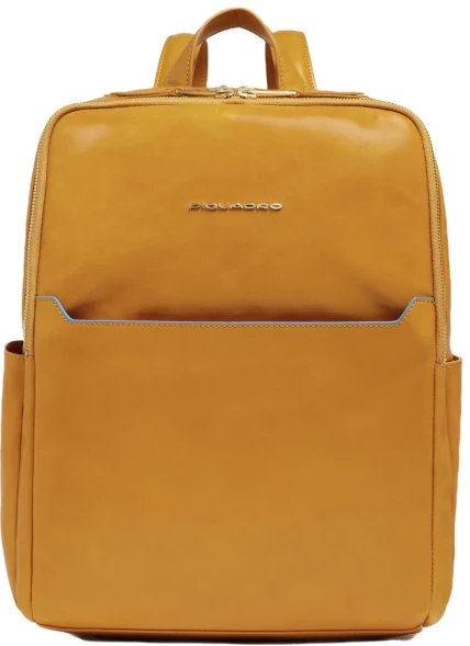 Рюкзак женский Piquadro Blue Square CA6678B2/G горчичный натур.кожа