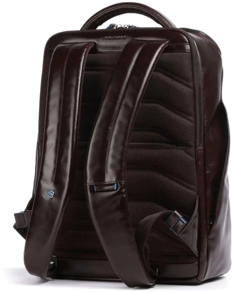 Рюкзак мужской Piquadro Blue Square CA6593B2/MO красное дерево натур.кожа