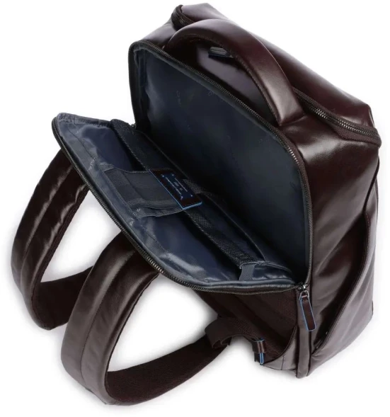 Рюкзак мужской Piquadro Blue Square CA6593B2/MO красное дерево натур.кожа