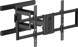 Кронштейн для телевизора Ultramounts UM970 черный 43"-95" макс.60кг настенный поворот и наклон